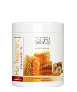 SERI Natural Line Маска за суха и увредена коса с Бадем и Мед